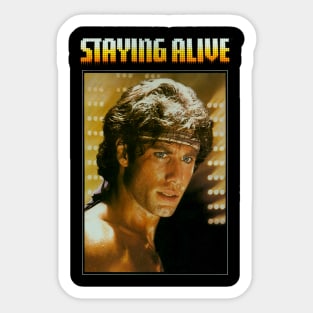 Stying Alive Sticker